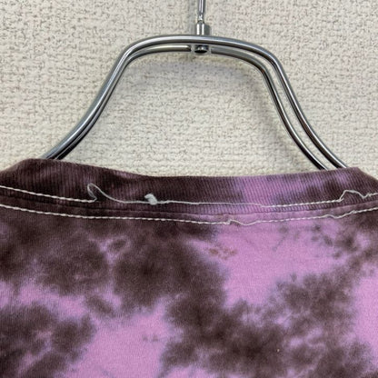 古着 used　METALLICA メタリカ　半袖バンドプリントTシャツ　タイダイ柄　クルーネック　紫　パープル　XLサイズ