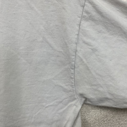 GILDAN　ギルダン　半袖プリントTシャツ　resistance　クルーネック　白　ホワイト　Mサイズ