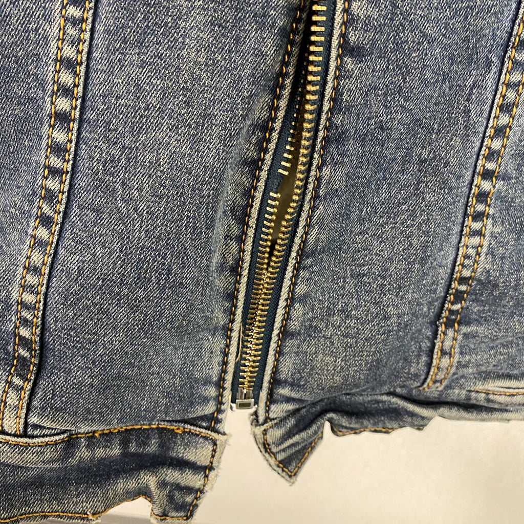 G-STAR RAW　ジースターロゥ　デニムジャケット/Gジャン　ボアライナー　インディゴ　XLサイズ