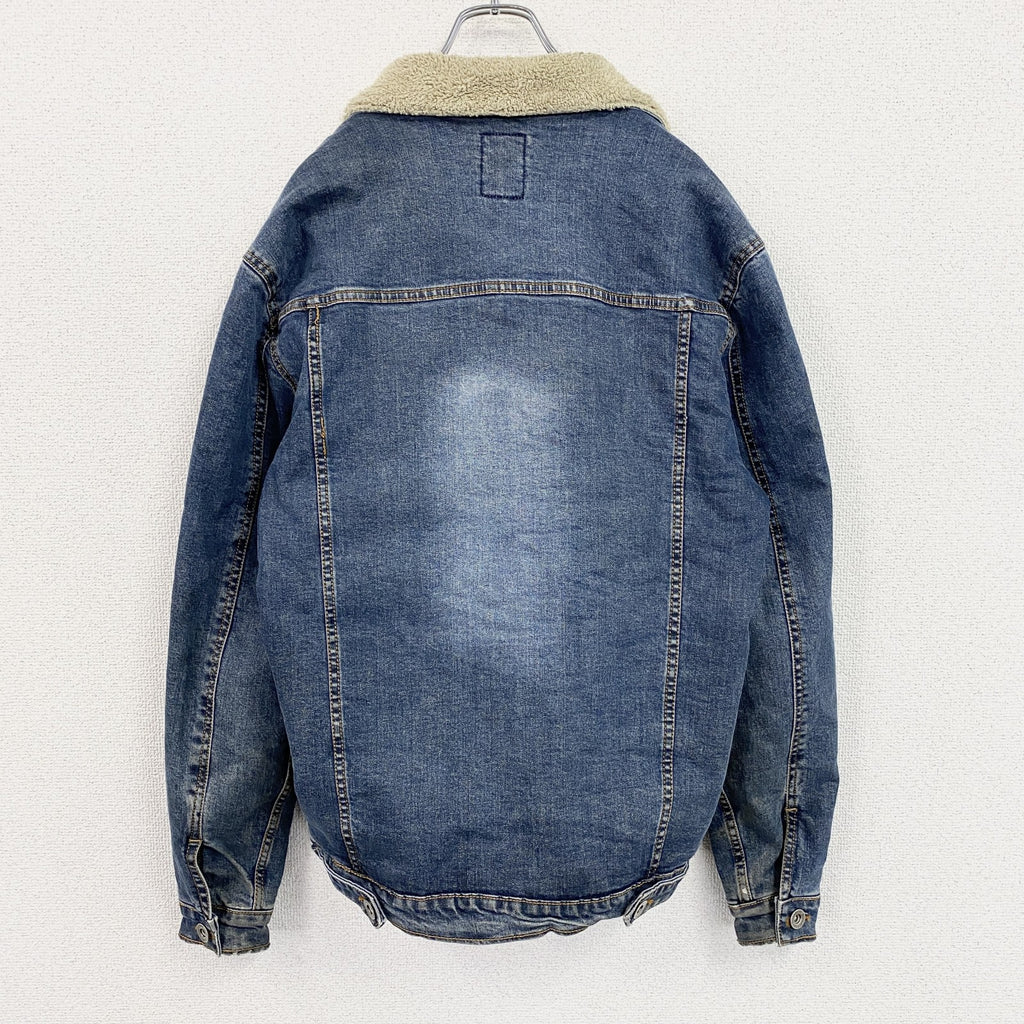 G-STAR RAW　ジースターロゥ　デニムジャケット/Gジャン　ボアライナー　インディゴ　XLサイズ