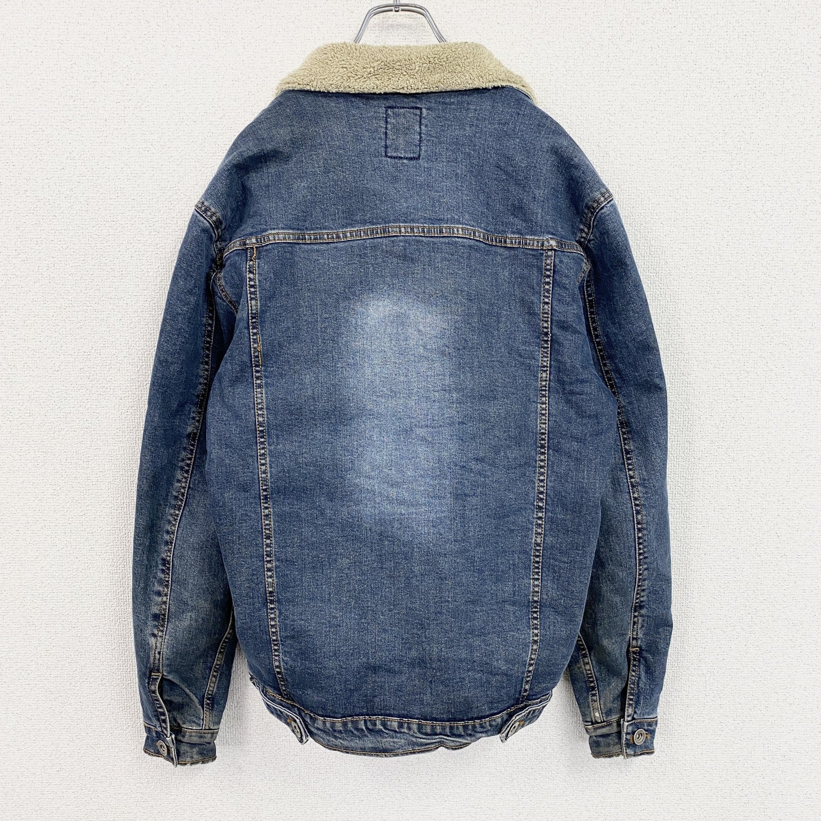 G-STAR RAW　ジースターロゥ　デニムジャケット/Gジャン　ボアライナー　インディゴ　XLサイズ