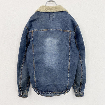 G-STAR RAW　ジースターロゥ　デニムジャケット/Gジャン　ボアライナー　インディゴ　XLサイズ