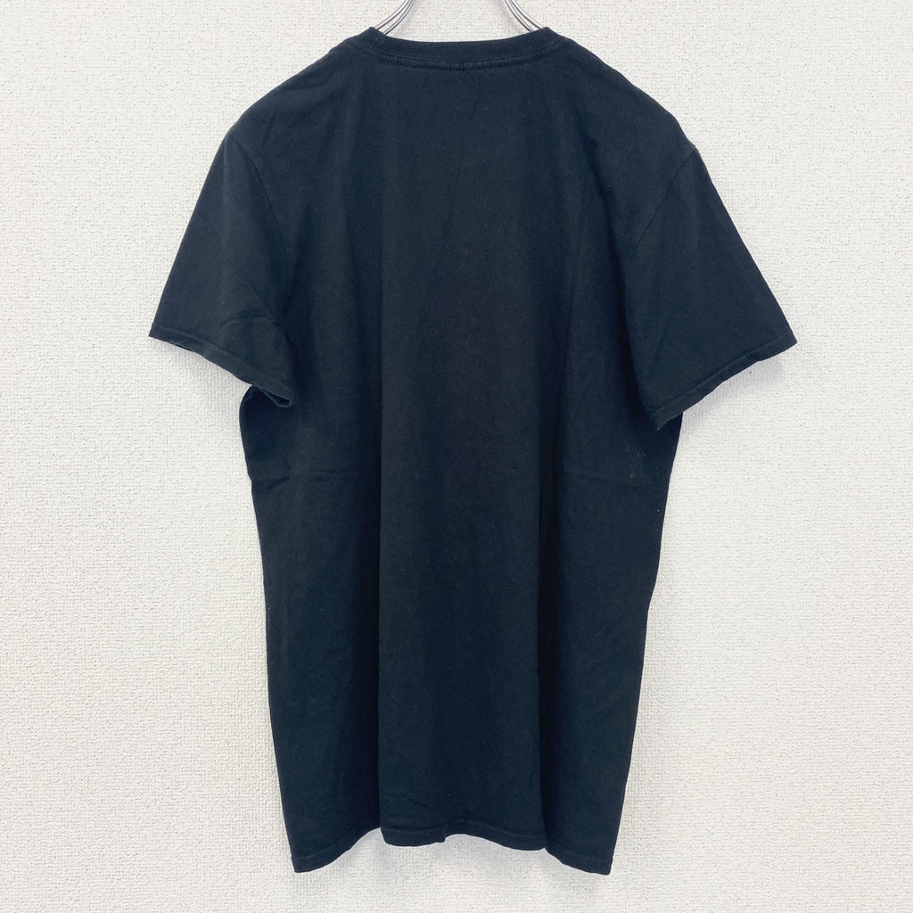 古着 used　半袖バンドプリントTシャツ　黒　ブラック　パープルレイン　プリンス　ロック　映画　レトロデザイン　Mサイズ