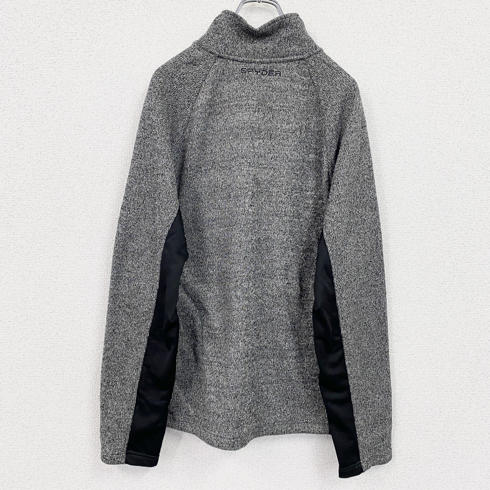 SPYDER　スパイダー　フリースジャケット/ボアジャケット　灰色　グレー　Lサイズ
