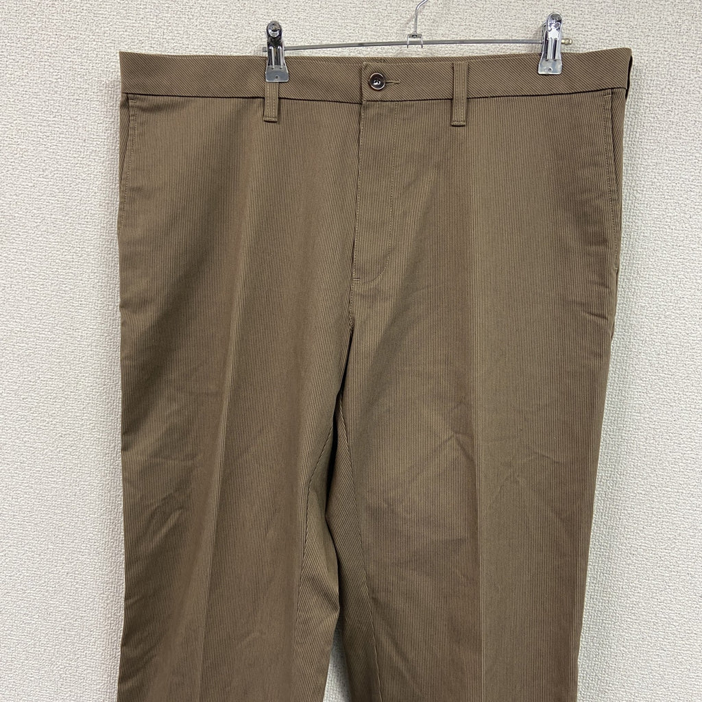 Eddie Bauer　エディーバウアー　チノパンツ　ジップフライ　茶色　ブラウン