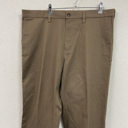 Eddie Bauer　エディーバウアー　チノパンツ　ジップフライ　茶色　ブラウン