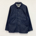 UNIQLO　ユニクロ　ユーティリティジャケット　デニムジャケット/Gジャン　3つポケット　デカポケット　インディゴ　Mサイズ