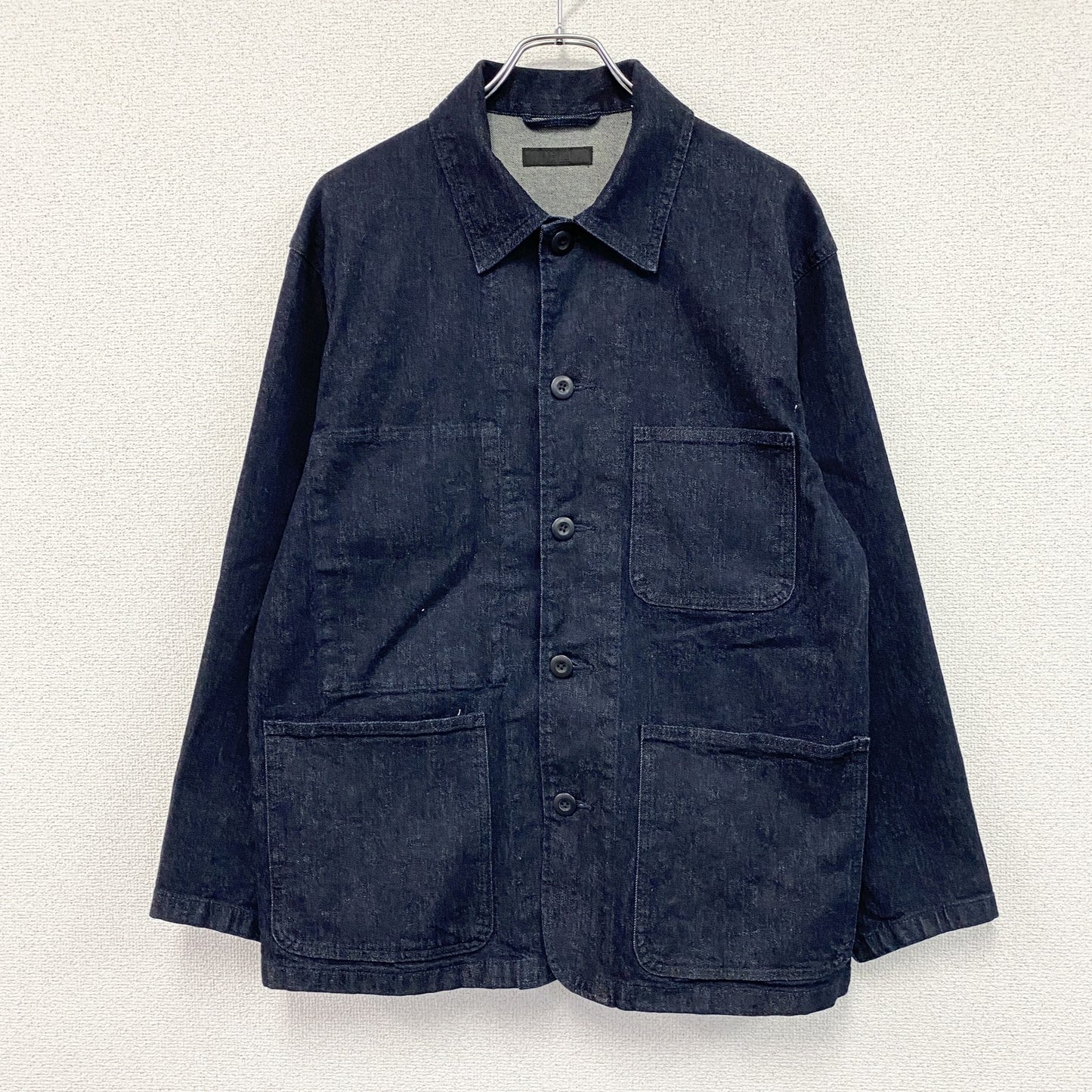 UNIQLO　ユニクロ　ユーティリティジャケット　デニムジャケット/Gジャン　インディゴ　Mサイズ