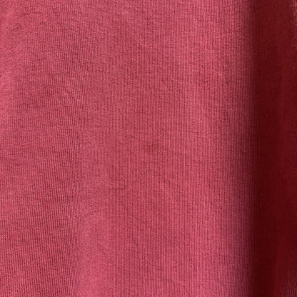 Monterey　ニットベスト　Vネック　ワンポイント　刺繍ロゴ　ビックシルエット　赤　レッド　XXLサイズ