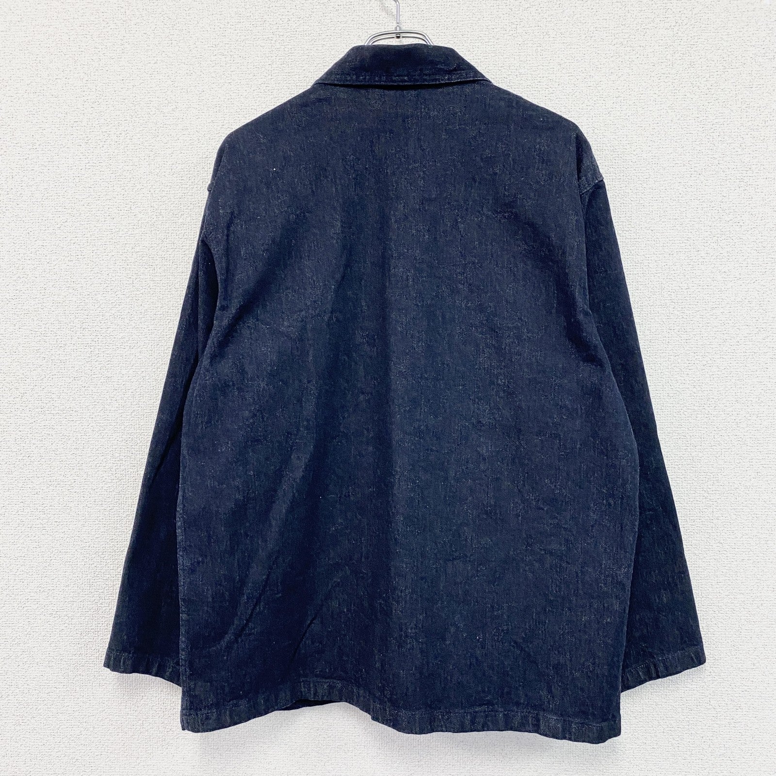 UNIQLO　ユニクロ　ユーティリティジャケット　デニムジャケット/Gジャン　3つポケット　デカポケット　インディゴ　Mサイズ