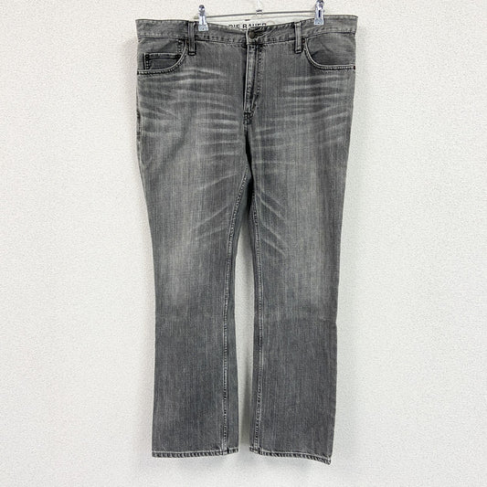 Eddie Bauer　エディーバウアー　PREMIUM DENIM　デニムパンツ/ジーンズ　ジップフライ　灰色　グレー