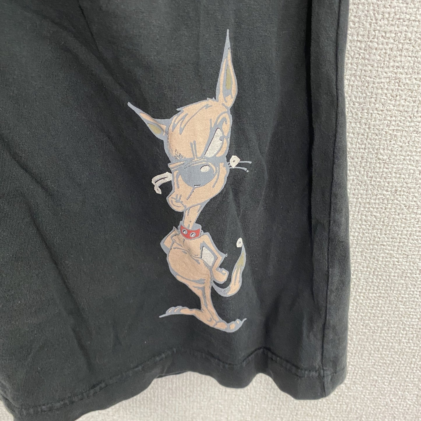 HONE BOY　半袖プリントTシャツ　黒　ブラック　Lサイズ