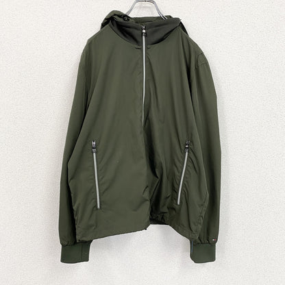 TOMMY HILFIGER　トミーヒルフィガー　フルジップジャケット　カーキ　XLサイズ