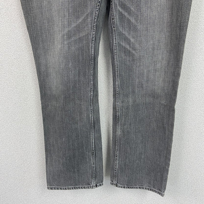 Eddie Bauer　エディーバウアー　PREMIUM DENIM　デニムパンツ/ジーンズ　ジップフライ　灰色　グレー