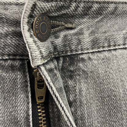Eddie Bauer　エディーバウアー　PREMIUM DENIM　デニムパンツ/ジーンズ　ジップフライ　灰色　グレー