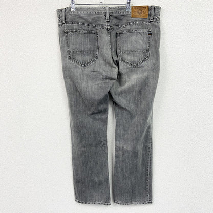 Eddie Bauer　エディーバウアー　PREMIUM DENIM　デニムパンツ/ジーンズ　ジップフライ　灰色　グレー