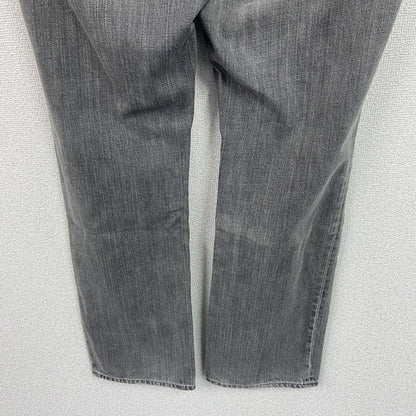 Eddie Bauer　エディーバウアー　PREMIUM DENIM　デニムパンツ/ジーンズ　ジップフライ　灰色　グレー