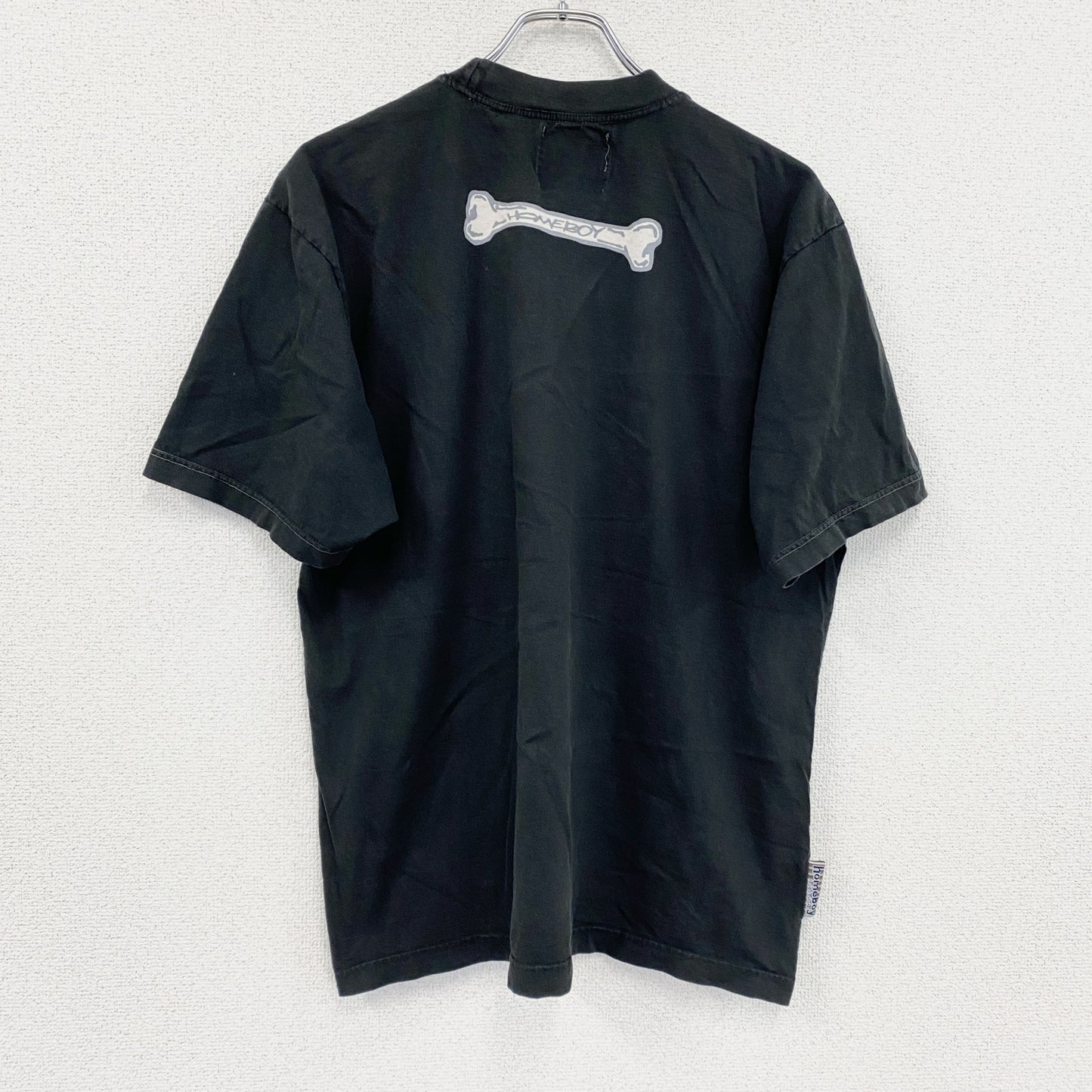 HONE BOY　半袖プリントTシャツ　黒　ブラック　Lサイズ