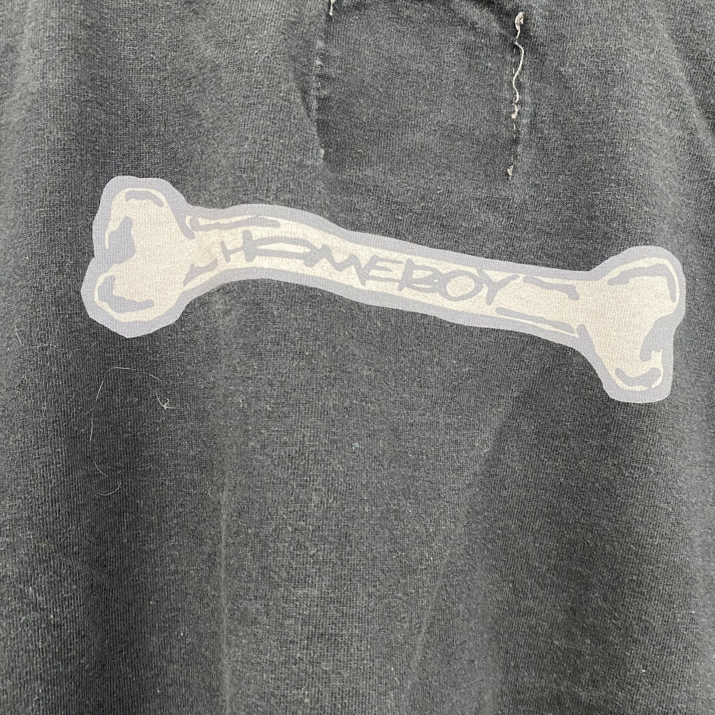 HONE BOY　半袖プリントTシャツ　黒　ブラック　Lサイズ
