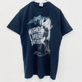 古着 used　GILDAN　半袖プリントTシャツ　音楽　ミランダランバード　レトロデザイン　クルーネック　Mサイズ