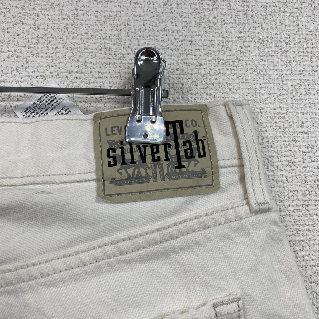 Levi’ｓ　リーバイス　silver Tab　94 BAGGY　デニムパンツ/ダメージジーンズ　ホワイト　W32サイズ