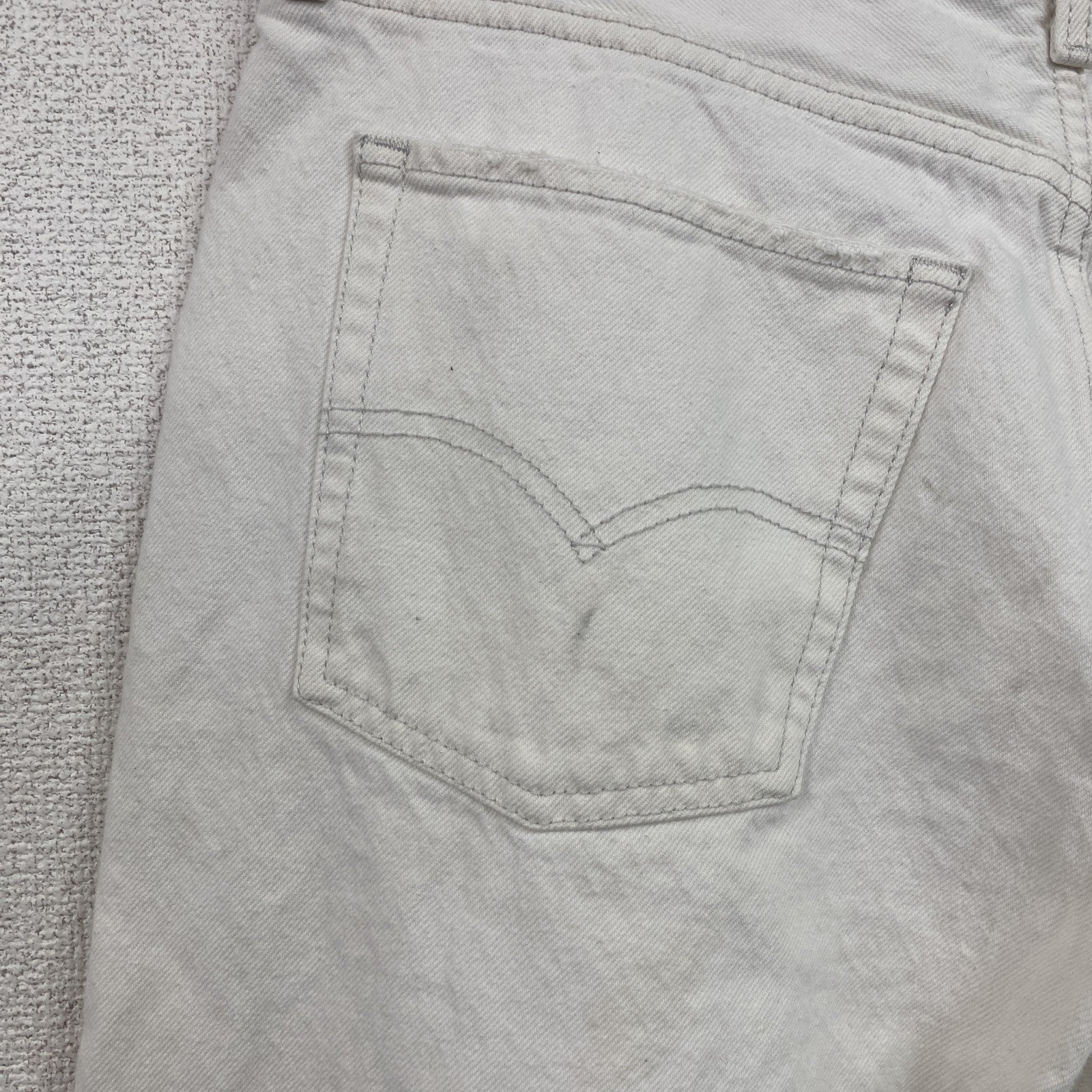 Levi’ｓ　リーバイス　silver Tab　94 BAGGY　デニムパンツ/ダメージジーンズ　ホワイト　W32サイズ