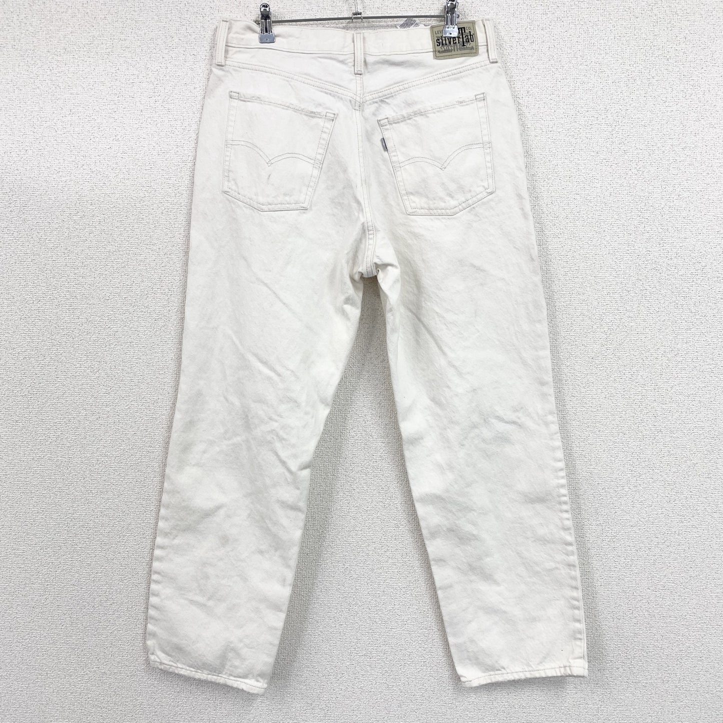 Levi’ｓ　リーバイス　silver Tab　94 BAGGY　デニムパンツ/ダメージジーンズ　ホワイト　W32サイズ