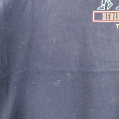 Baleno　半袖プリントTシャツ　紺 ネイビー　XLサイズ