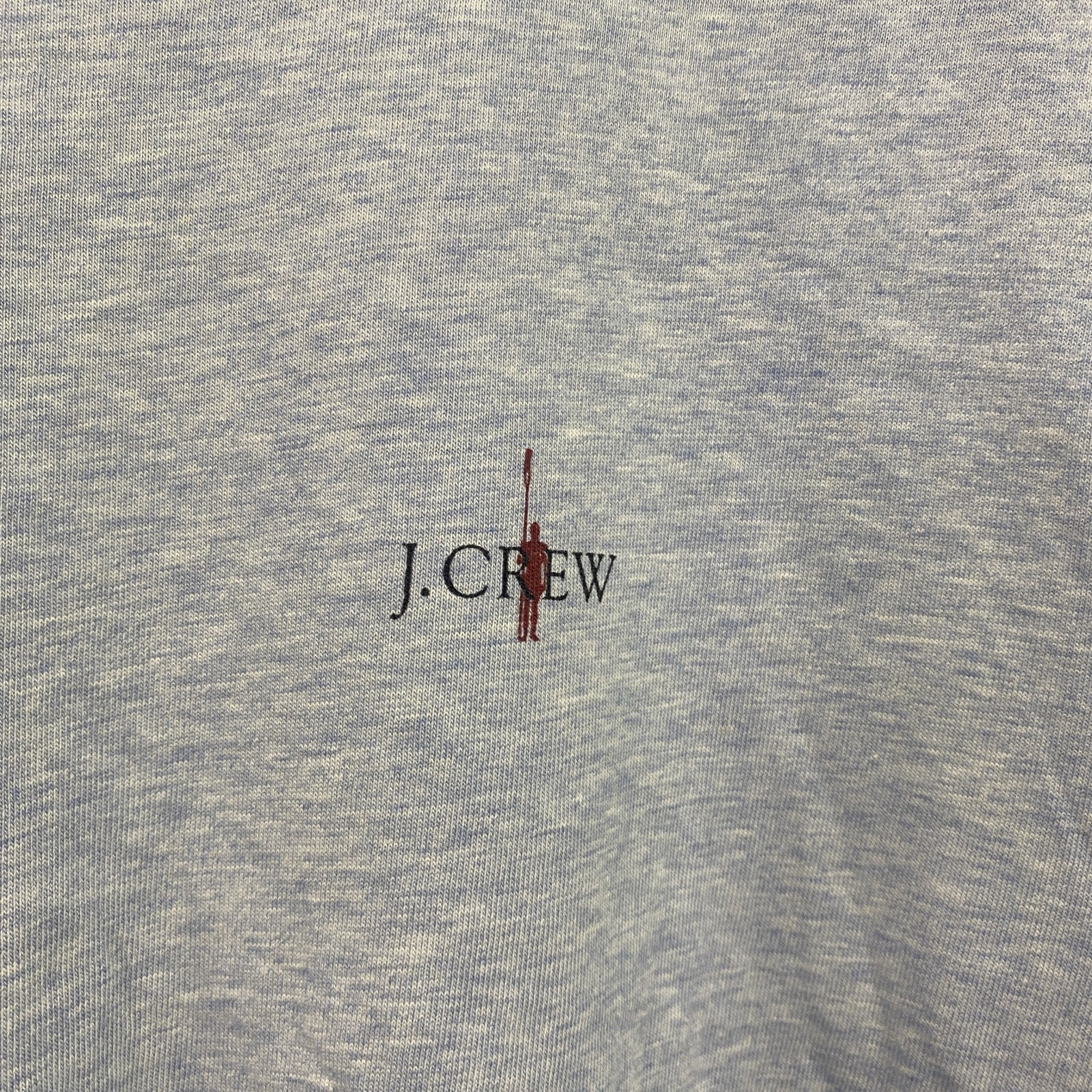J.CREW　ジェイクルー　半袖プリントリンガーTシャツ　巨人プリント　水色　ライトブルー　Sサイズ