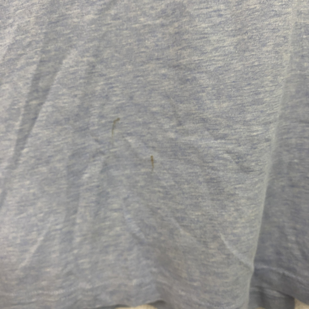 J.CREW　ジェイクルー　半袖プリントリンガーTシャツ　巨人プリント　水色　ライトブルー　Sサイズ