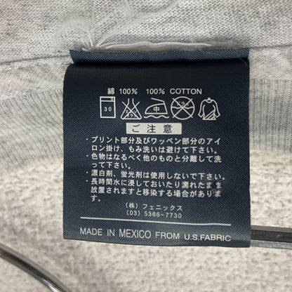 Kappa　カッパ　半袖プリントＴシャツ　霜降りグレー　Lサイズ