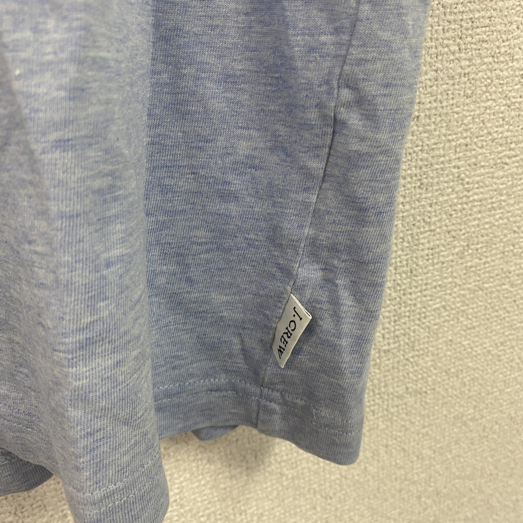 J.CREW　ジェイクルー　半袖プリントリンガーTシャツ　巨人プリント　水色　ライトブルー　Sサイズ
