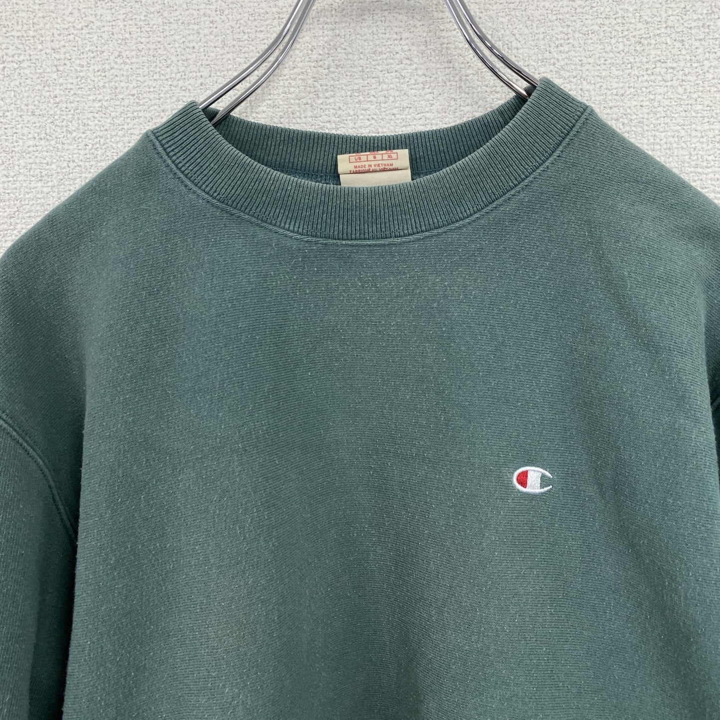 Champion　チャンピオン　リバースウィーブ　スウェット/トレーナー　緑　グリーン　Lサイズ