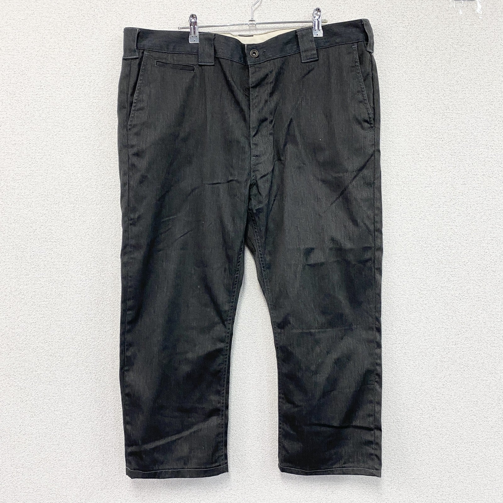 Dickies　ディッキーズ　テーパードパンツ　ワークパンツ　黒　ブラック　W105cmサイズ
