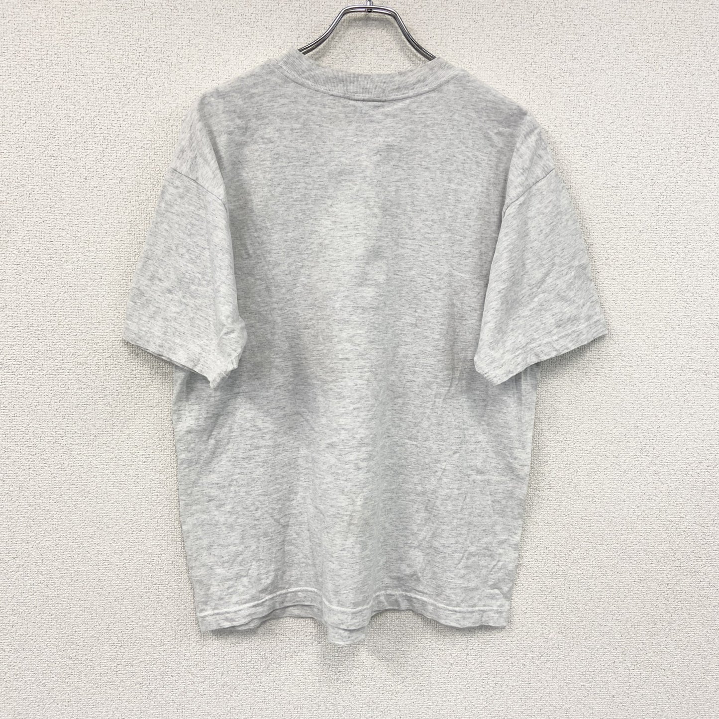 Kappa　カッパ　半袖プリントＴシャツ　霜降りグレー　Lサイズ