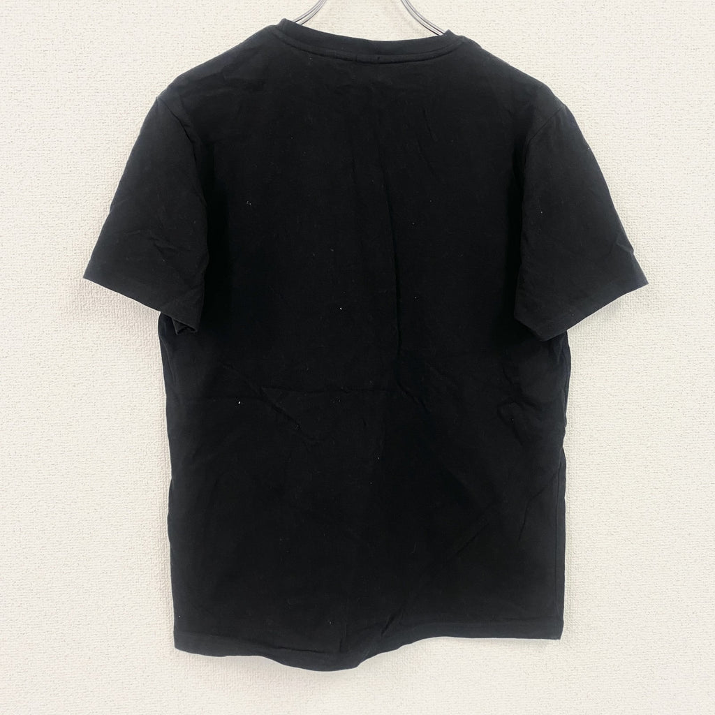 PEPSI　ペプシ　半袖プリント企業Tシャツ　デカロゴ　黒　ブラック　Lサイズ