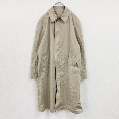 LONDON FOG　ロンドンフォグ　ステンカラーコート　比翼仕立て　ベージュ　42サイズ
