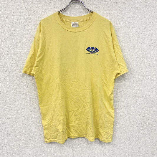 TULTEX　HIC　エイチアイシー　半袖プリントＴシャツ　黄色　イエロー　Lサイズ