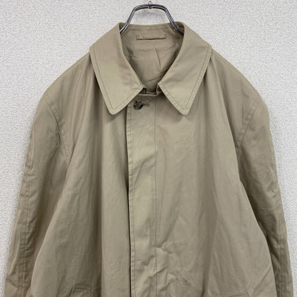 LONDON FOG　ロンドンフォグ　ステンカラーコート　比翼仕立て　ベージュ　42サイズ