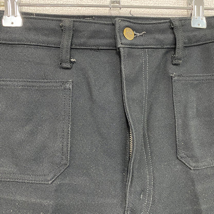 BIG JOHN　ビッグジョン　フレアパンツ　黒　ブラック