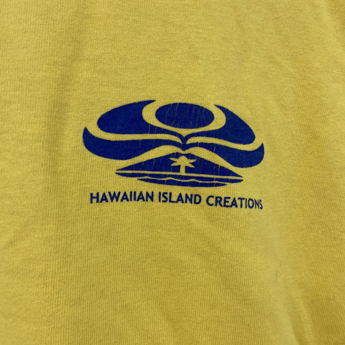 TULTEX　HIC　エイチアイシー　半袖プリントＴシャツ　黄色　イエロー　Lサイズ
