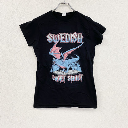 GILDAN　ギルダン　半袖プリントTシャツ　黒　ブラック　Lサイズ