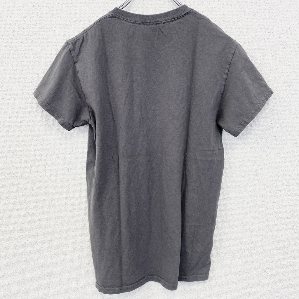 古着 used　半袖バンドプリントTシャツ　ニルヴァーナ　音楽　ロック　灰色　グレー　定番　クルーネック　レトロデザイン　Sサイズ
