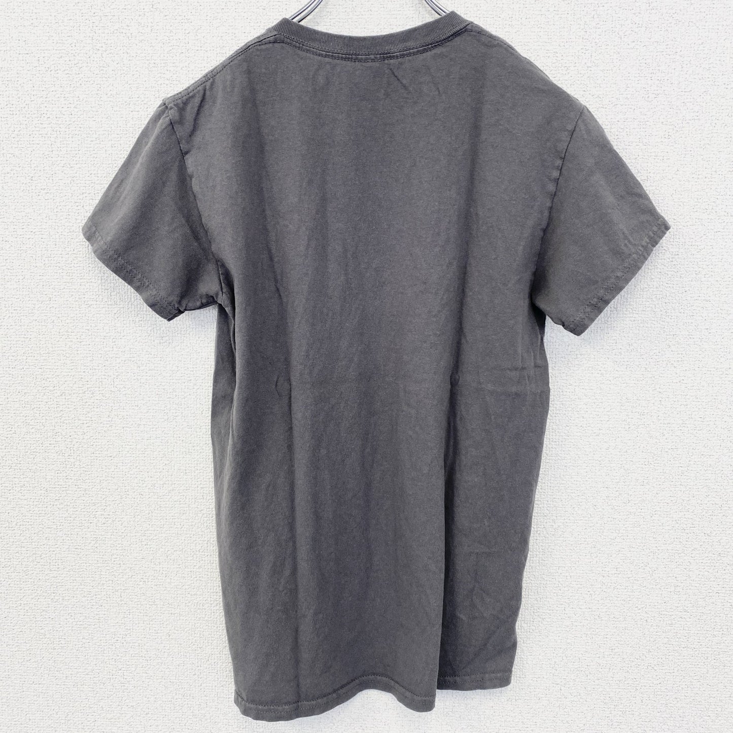 古着 used　半袖バンドプリントTシャツ　ニルヴァーナ　音楽　ロック　灰色　グレー　定番　クルーネック　レトロデザイン　Sサイズ