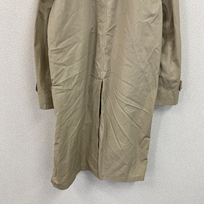 LONDON FOG　ロンドンフォグ　ステンカラーコート　比翼仕立て　ベージュ　42サイズ