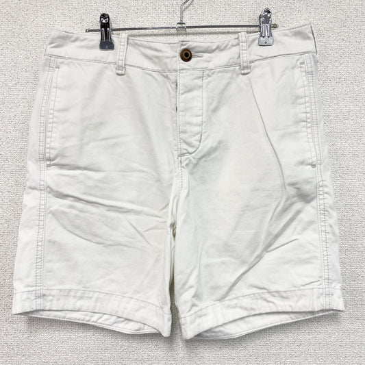 HOLLISTER　ホリスター　ハーフパンツ/ショートパンツ　ボタンフライ　白　ホワイト　32サイズ