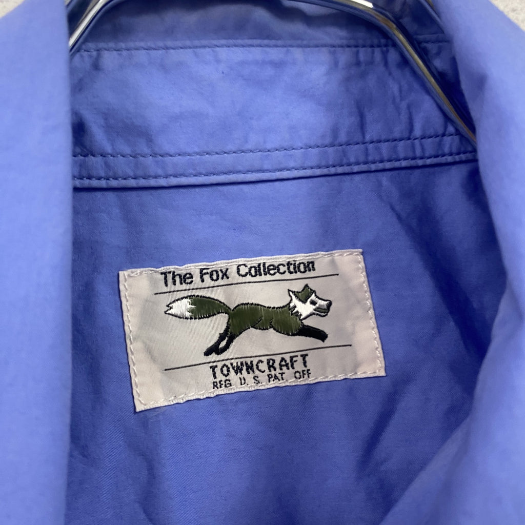 TOWN CRAFT　タウンクラフト　FREAK’S STORE　フリークスストア　長袖シャツ　青　ブルー　Sサイズ