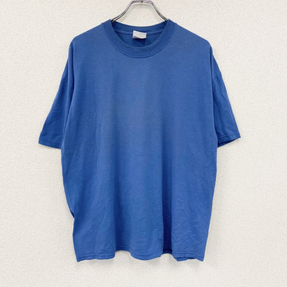 Hanes　ヘインズ　半袖プリントＴシャツ　青　ブルー　XLサイズ