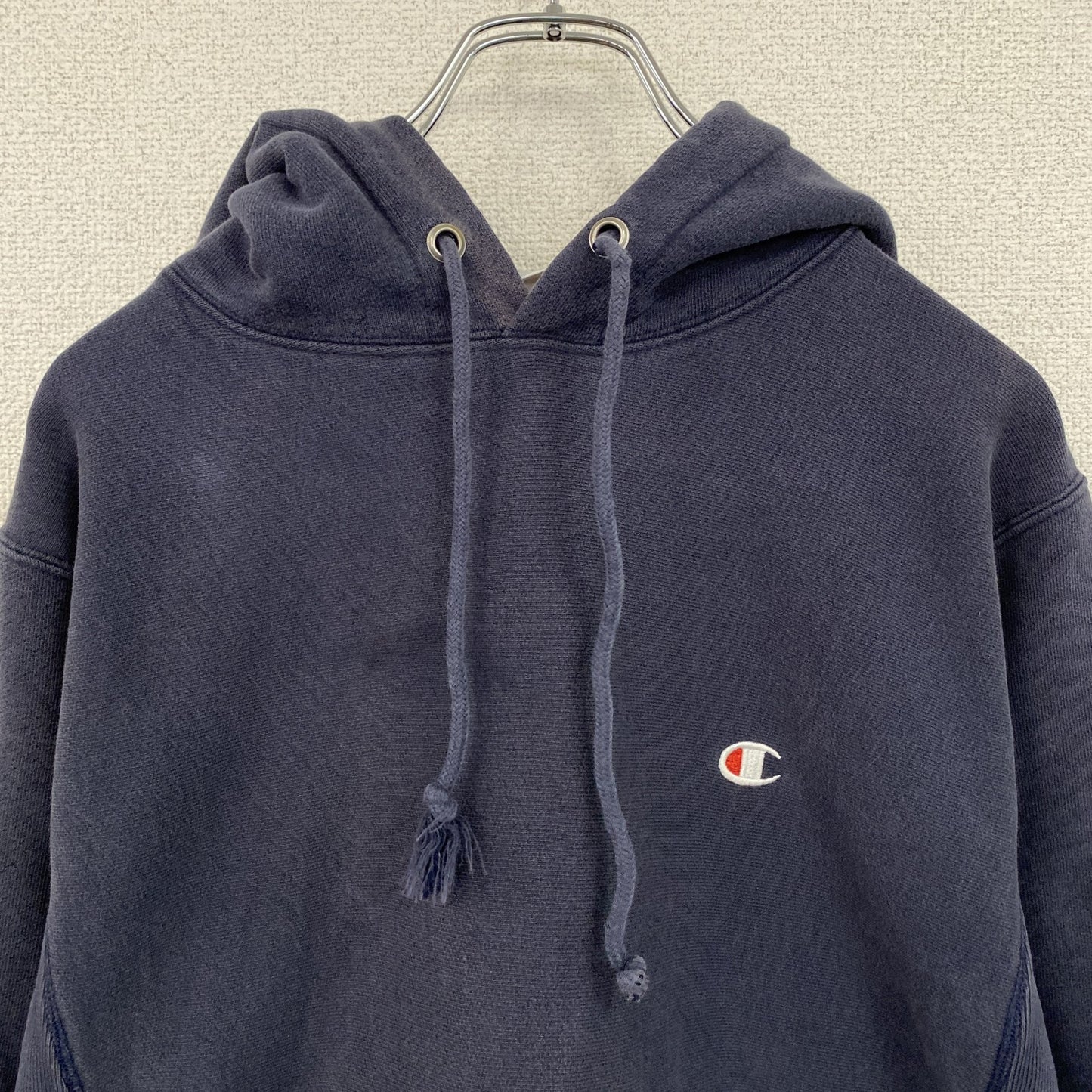 Champion　チャンピオン　リバースウィーブ　スウェットパーカー/フーディー　フェード　紺　ネイビー　Sサイズ