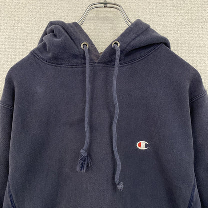 Champion　チャンピオン　リバースウィーブ　スウェットパーカー/フーディー　フェード　紺　ネイビー　Sサイズ